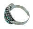 Turquoise Opal Silver Southwestern Ring Size 7 UX84294